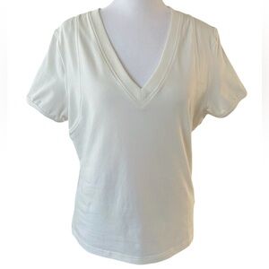 Free People movement White T-Shirt NWOT Small